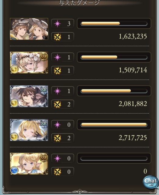 グラブル 光奥義パ談義 奥義ダメに直結する装備がない時期はキャラ選択 育成や細かい積み重ねが大事 アビポチ足すなら黄龍クリュサオルはそこまでハードル高くない ミムメモ速報 グラブル攻略 情報まとめ