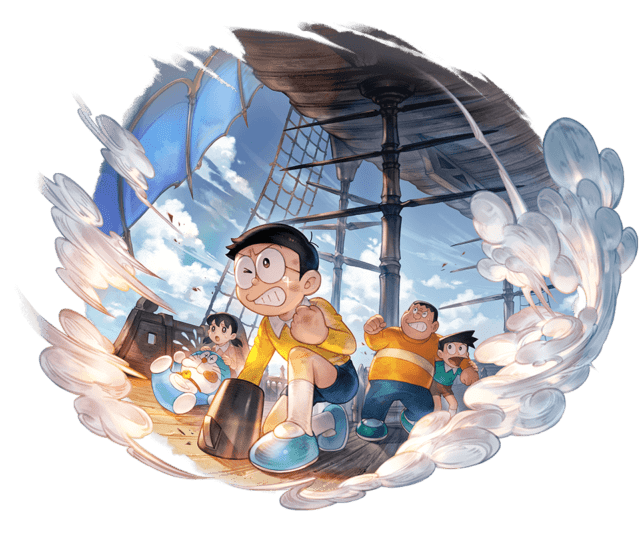 グラブル のび太 光属性 Ssレア のキャラクター性能情報 かばうが付いてたりする辺りちゃんと劇場版 百発百中などのび太らしい要素も ミムメモ速報 グラブル攻略 情報まとめ